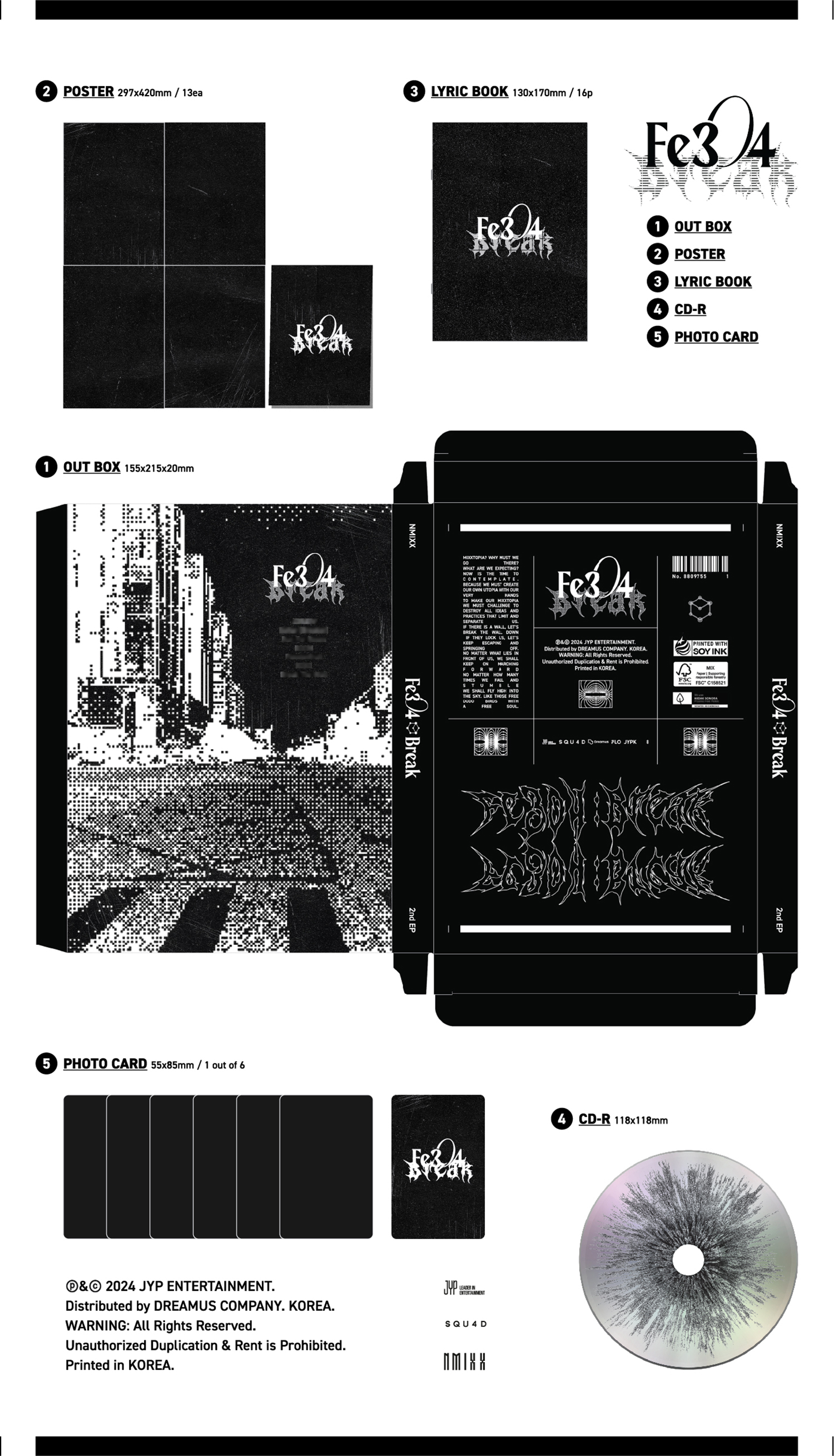 NMIXX - Fe304: BREAK (POSTER Ver.)